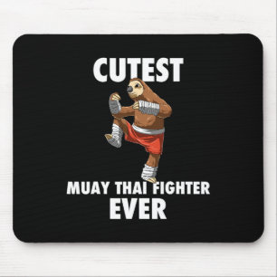 Tapis De Souris Combattant de paresseux le plus mignon de tous les