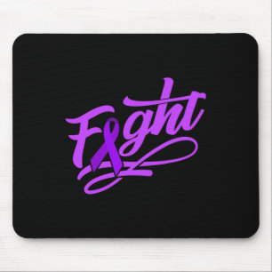 Tapis De Souris Combattre la Journée Mondiale du Cancer Cadeau Pur