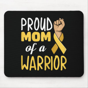 Tapis De Souris Combattre le cancer de l'enfance Citation pour vot