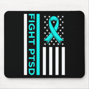 Tapis De Souris Combattre Ptsd Sensibilisation Au Stress Drapeau U