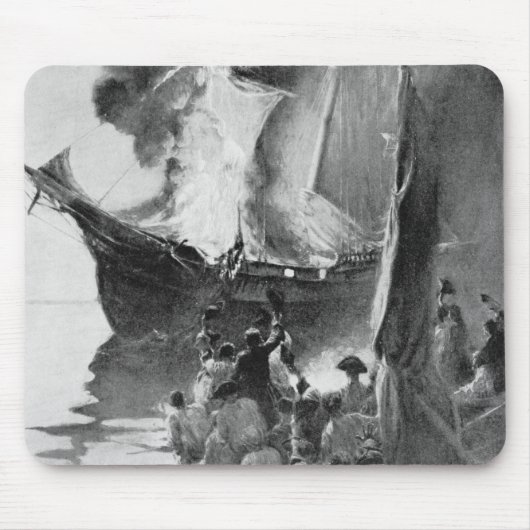 Tapis De Souris Combustion du Gaspee (Devant)