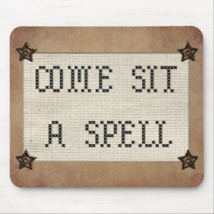 Tapis De Souris Come Sit A Spell Mousepad