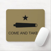 Tapis De Souris Come & Take It ! Flag de Texas State (Avec souris)
