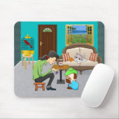 Tapis De Souris ComfyPaws (Avec souris)