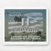Tapis De Souris Commandant de compagnie commémorative unique (Devant)