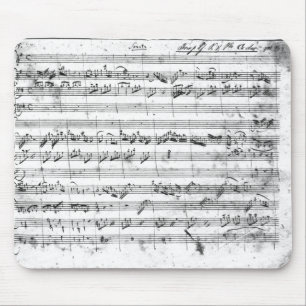 Tapis De Souris Commandant de G pour le violon, le clavecin et le