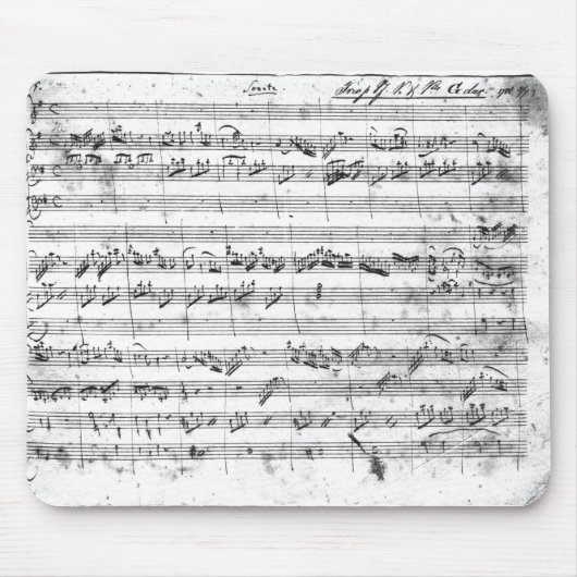 Tapis De Souris Commandant de G pour le violon, le clavecin et le (Devant)