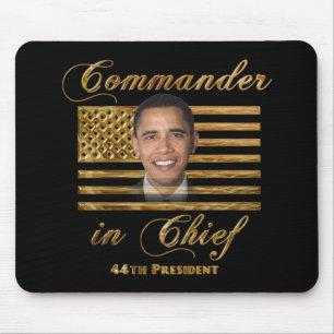 Tapis De Souris Commandant en chef, Barack Obama