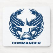 Tapis De Souris Commandant Mousepad (Devant)