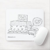 Tapis De Souris Commande-À travers la chirurgie esthétique (Avec souris)