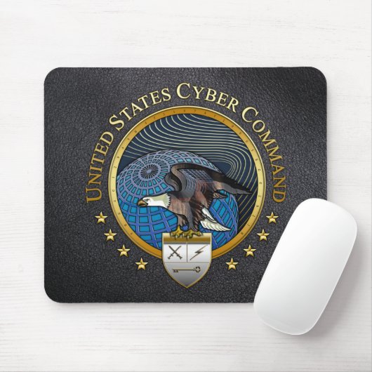 Tapis De Souris Commande de Cyber des USA (Avec souris)
