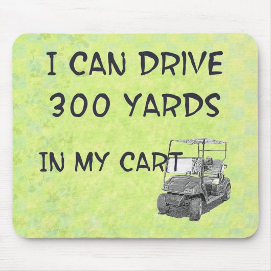 Tapis De Souris Commande jouante au golf (Devant)
