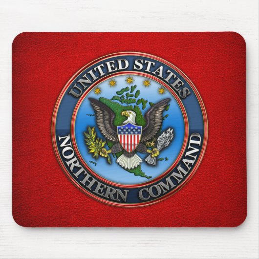 Tapis De Souris Commandement du Nord des États-Unis (Devant)