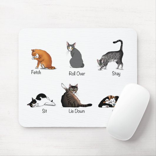 Tapis De Souris Commandes Cat (Avec souris)