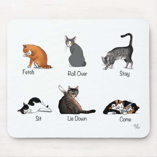 Tapis De Souris Commandes Cat (Devant)