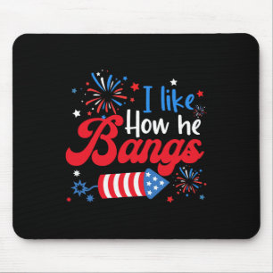Tapis De Souris Comme comment elle explose Fireworks Funny Couple 