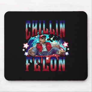 Tapis De Souris Comme Le Président Felon Trump 2024 A Repris L'Amé