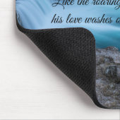 Tapis De Souris Comme le Roaring Waves Blue Ocean Mouse pad (Coin)