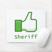 Tapis De Souris Comme le shérif (Avec souris)