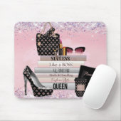 Tapis De Souris Comme un Boss Luxe (Avec souris)