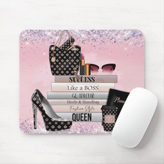 Tapis De Souris Comme un Boss Luxe (Avec souris)