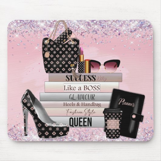 Tapis De Souris Comme un Boss Luxe (Devant)