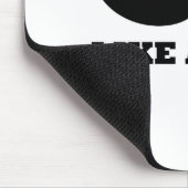 Tapis De Souris COMME UN PATRON, conception de moustache (Coin)