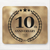 Tapis De Souris Commémoration du 10e anniversaire de Gold Business (Devant)