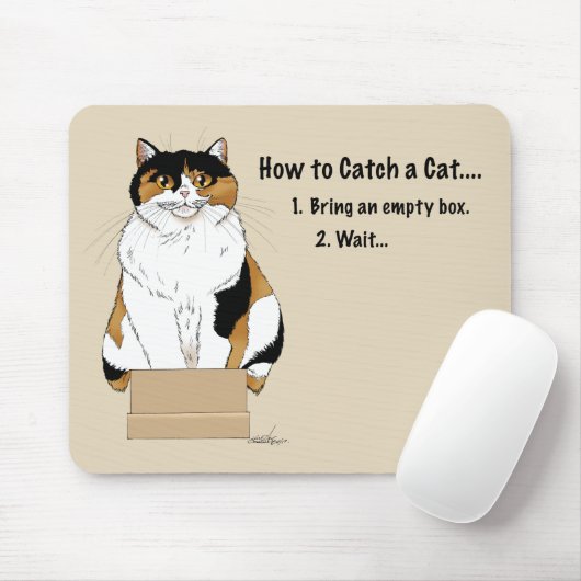 Tapis De Souris Comment attraper un chat (Avec souris)