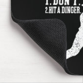 Tapis De Souris Comment frapper un amorti Ne frappez pas un Dinger (Coin)