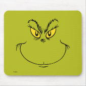 Tapis De Souris Comment Grinch Stole Visage de Noël (Devant)