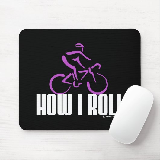 Tapis De Souris Comment je roule (Avec souris)
