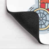 Tapis De Souris Comment je roule (fauteuil roulant) (Coin)