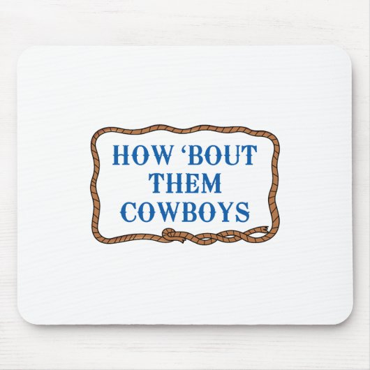 TAPIS DE SOURIS COMMENT LES COWBOYS (Devant)
