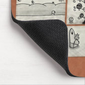 Tapis De Souris Comment travaux d'Internet (Coin)