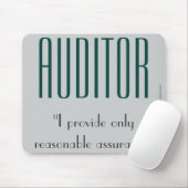 Tapis De Souris "Commissaire aux comptes : Je fournis seulement (Avec souris)