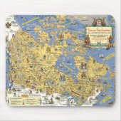 Tapis De Souris Compagnie de la Baie d'Hudson - Carte du Canada (Devant)