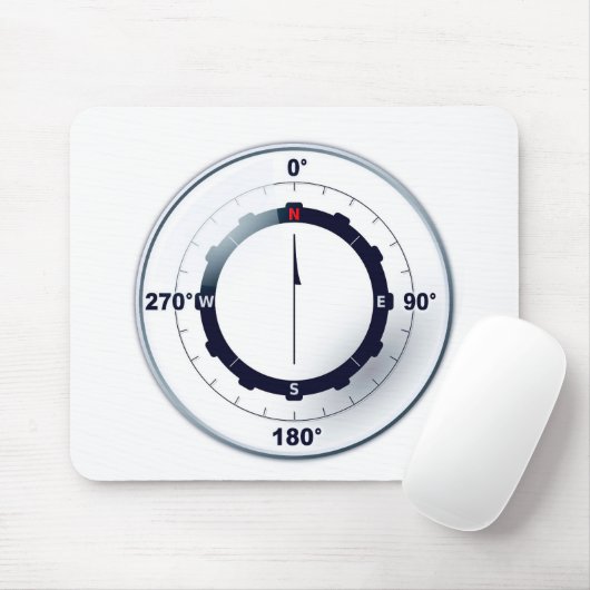 Tapis De Souris Compas des navires nautiques (Avec souris)