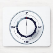 Tapis De Souris Compas des navires nautiques (Devant)