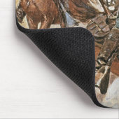 Tapis De Souris Complètement Sure : un soldat de la cavalerie des (Coin)