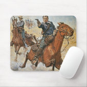 Tapis De Souris Complètement Sure : un soldat de la cavalerie des (Avec souris)