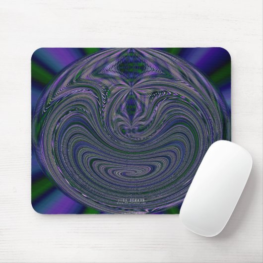 Tapis De Souris Complexe de Marblized (Avec souris)