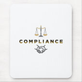 Tapis De Souris Compliance Desk Mouse Pad (Devant)