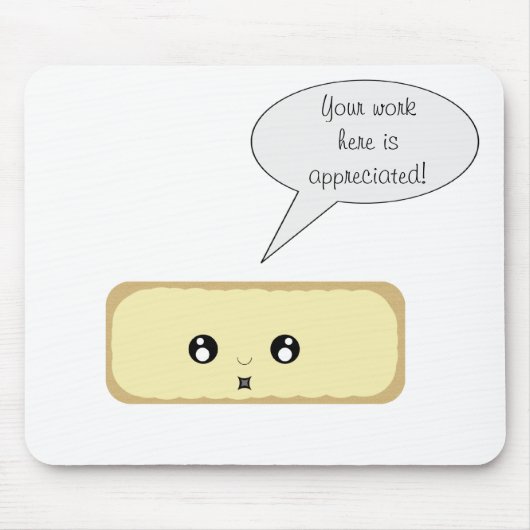 Tapis De Souris Complimentary Donut Mousepad (Devant)