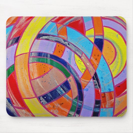 Tapis De Souris Composition #15 par Michael Moffa (Devant)