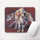 Tapis De Souris Composition 2001 en loup (Avec souris)