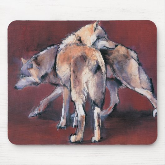 Tapis De Souris Composition 2001 en loup (Devant)