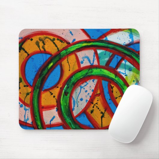 Tapis De Souris Composition #20 par Michael Moffa (Avec souris)