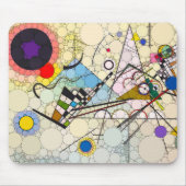 Tapis De Souris Composition 8, Points par Après Wassily Kandinsky (Devant)