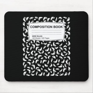 Tapis De Souris Composition Carnet Halloween Costume Hommes Femmes